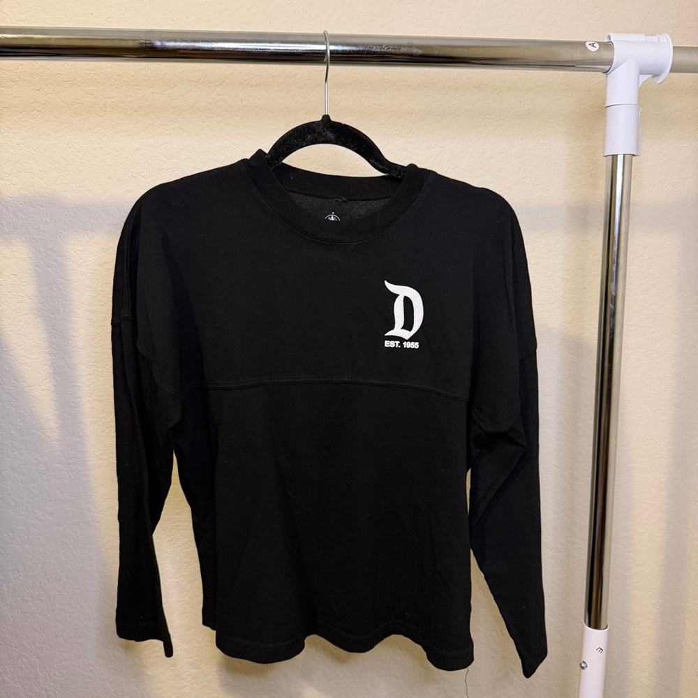 Disney Black Long Sleeve Tee